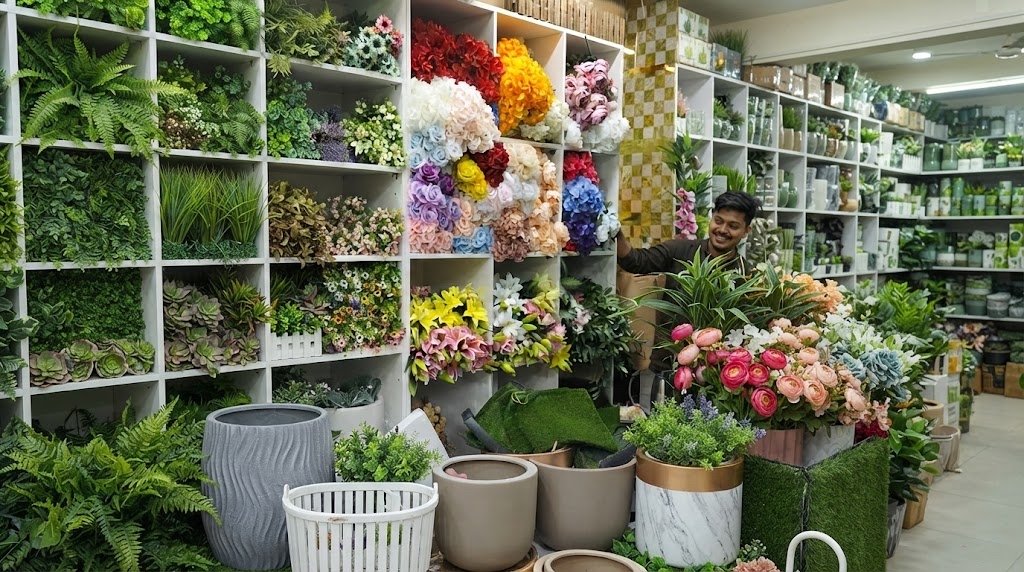 Artificial flowers in UAE for home and office decor
